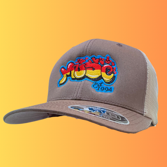 Muse1994 FlexFit mesh hat with snapback